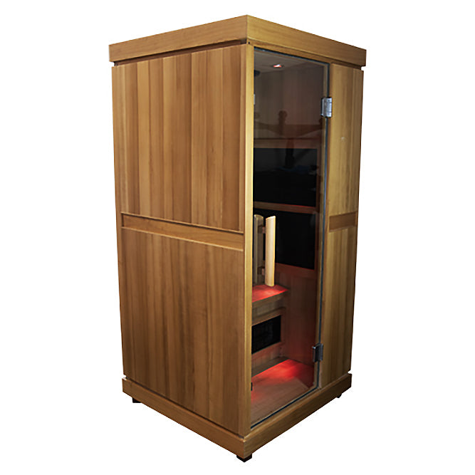  LED chromotherapy lights in Finnmark FD-1 Full-Spectrum 1 Person Infrared Sauna