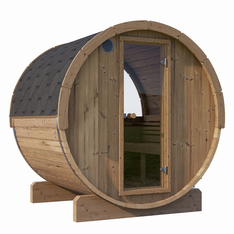 SaunaLife Model E7 Sauna Barrel-Window