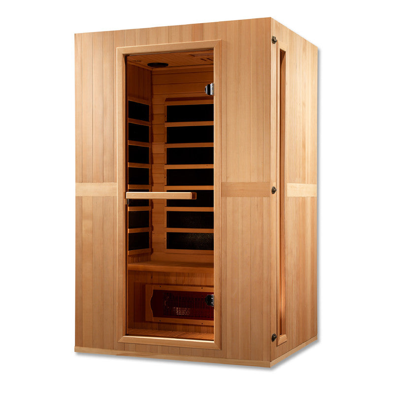 Maxxus Sauna 2-Person Low EMF (Under 8MG) FAR Infrared Sauna (Canadian Hemlock)