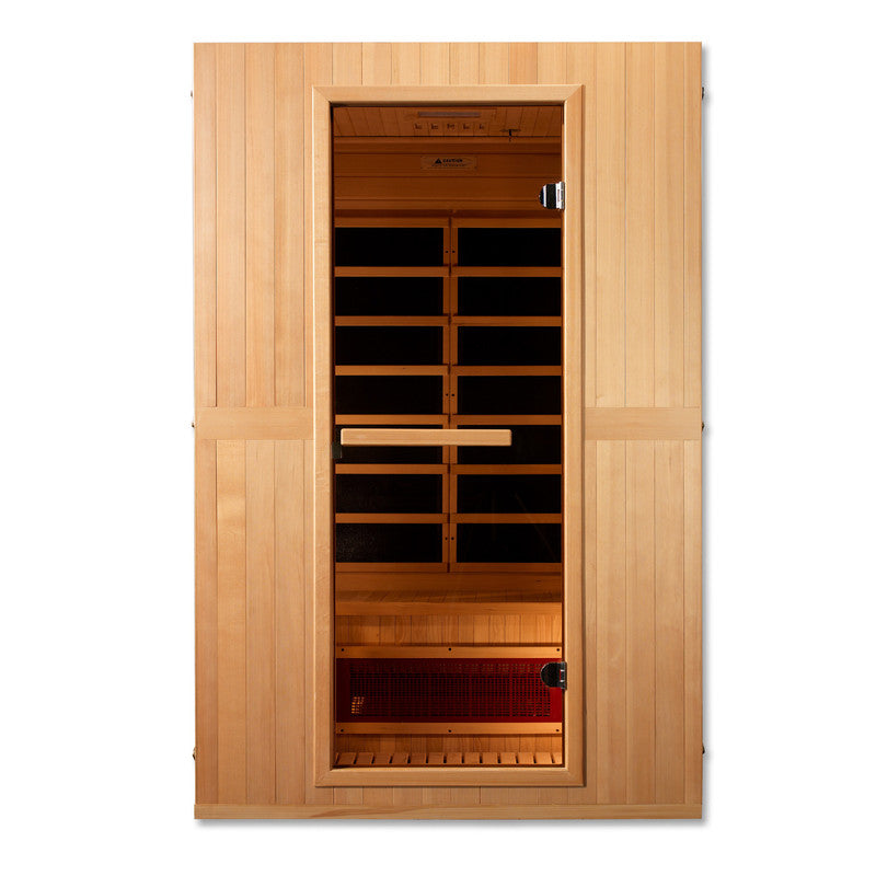 Maxxus Sauna 2-Person Low EMF (Under 8MG) FAR Infrared Sauna (Canadian Hemlock)